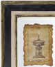 A & B Home Lucian Antiqued Black/Gold Sculpture Wall Art-1