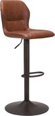 Zuo® Modern Vital Dark Bronze/Vintage Brown Bar Stool-0