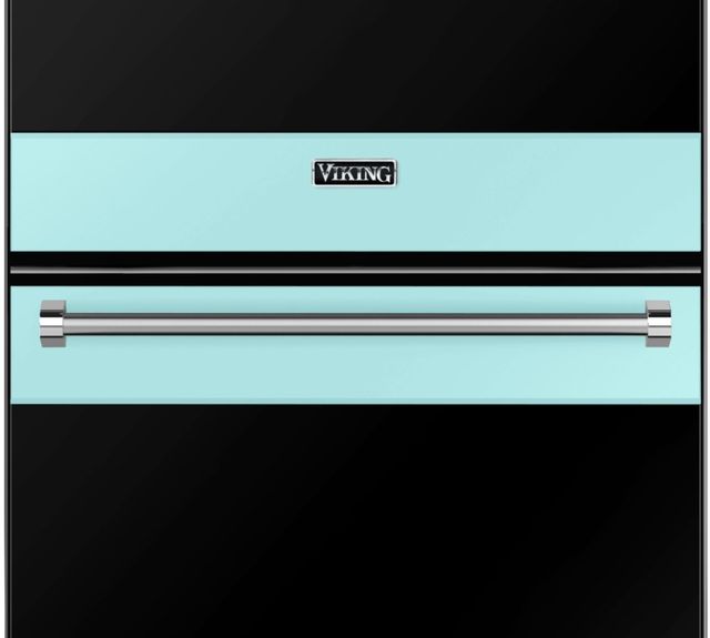 Viking® 3 Series 30" Bywater Blue Double Electric Wall Oven-1