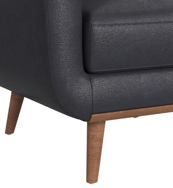 Elements International Horizon Pebble Navy Chair-4