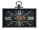A & B Home Black/Gold Decorative Gear Table Clock-0