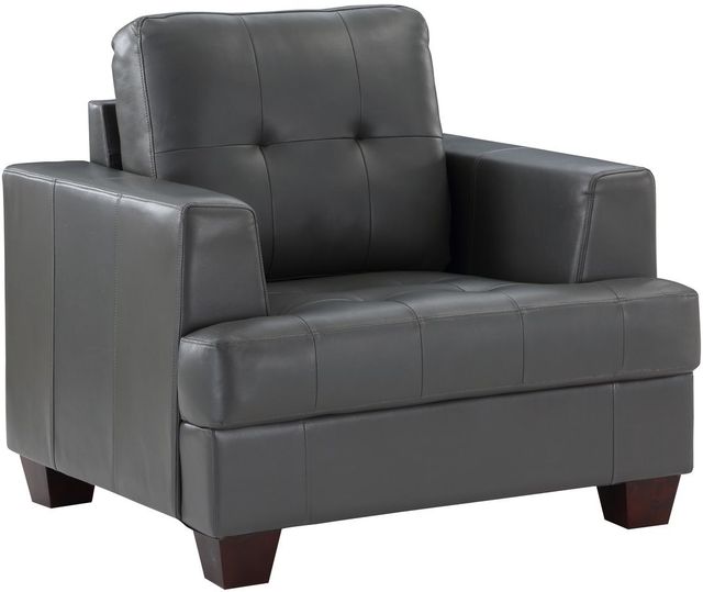 Mazin Furniture Hinsall Gray Upholstered Accent Chair-0