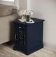Jofran Inc. Craftsman Navy Power Chairside Table-1