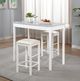 Linon Lance 3-Piece White Tavern Set-1