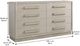 A.R.T. Furniture® Cotiere Linen Dresser-2