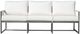 Enclover Acacia Stainless Steel/White Sofa-1