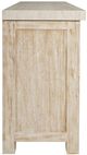 Jofran Inc. Sierrafina Almond 63" Media Console with Fireplace -3
