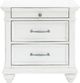 Benchcraft® Kanwyn Whitewash Nightstand-1