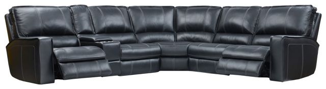 Parker House® Rockford 6-Piece Verona Black Modular Power Reclining Sectional Set-1