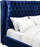 TOV Furniture Finley Blue King Velvet Bed-4