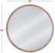 Bassett Mirror Brahms White Wash Wall Mirror-2