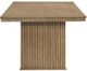 Coaster® Adina 7-Piece Barley/Distressed Light Brown Dining Table Set-5