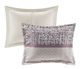 Olliix by Madison Park Rhapsody 7 Piece Purple California King Jacquard Comforter Set-1