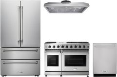 Thor Kitchen® 4 Piece Stainless Steel Kitchen Package