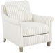 Fairfield® Customizable Olivia Rolled Pleated Arm Lounge Chair-0