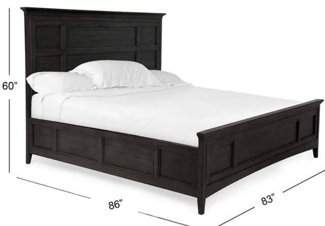 Magnussen Home® Westley Falls Graphite King Panel Bed-2