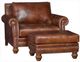 Mayo Customizable 4300L Leather Ottoman-2