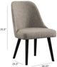 Intercon Foundry Gray/Pewter Side Chair-2