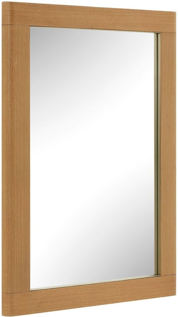 Uttermost® Bishop Gunstock Oak Mirror-0