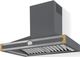 La Cornue CornuFé 90 36" Graphite Wall Mounted Range Hood-0
