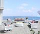 CabanaCoast® Customizable Mesa Aluminum 42" Outdoor Round Coffee Table-1