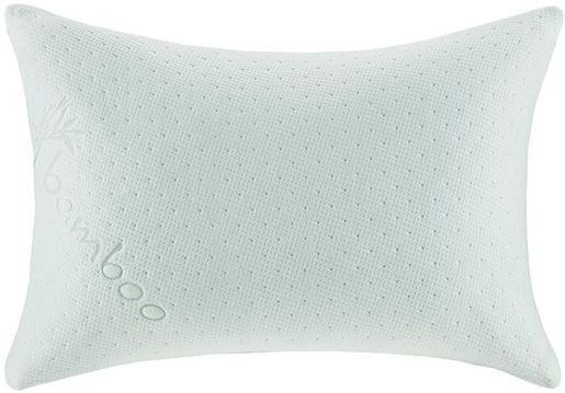Olliix by Sleep Philosophy Ivory King Bamboo Shredded Memory Foam Pillow-0