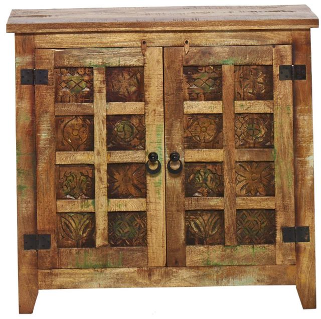 Jaipur Furniture Guru Rustic Sawan Cabinet-1