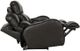 Catnapper® Angelo Black Leather Power Lay Flat Reclining Sofa with Power Adjustable Headrest-5