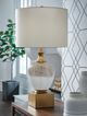Signature Design by Ashley® Tavisburg Brown/Gold/White Table Lamp-2