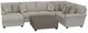 Jackson Furniture Livingston 4-Piece Linen U-Shape Sectional-0