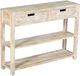 Jofran Inc. Global Archive Reynolds White Wash Sofa Table-0