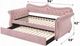ACME Furniture Adkins Pink Youth Twin Daybed with Trundle-2