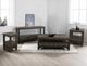 International Furniture Direct Town Brown Cocktail Table-5