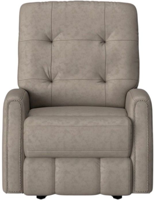Flexsteel® Customizable Devon 34" Leather Power Rocking Recliner-3