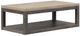 Liberty Furniture Piedmont Ash Cocktail Table with Charcoal Base-0