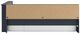 Signature Design by Ashley® Simmenfort Navy Blue Full Bookcase Storage Bed-4