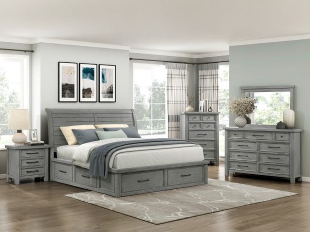 Homelegance® Logandale Antique Gray Chest-1