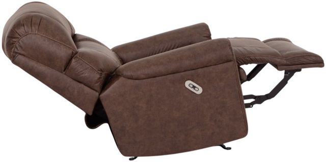 Franklin™ Captain Outlier Walnut Manual Swivel Rocker Recliner-1