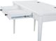 Bernards Citrus Heights White 48" Writing Desk-3