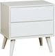 Furniture of America® Lennart II White Nightstand-0