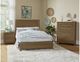 Vaughan-Bassett Fundamentals Natural Full Panel Bed-1