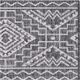 KAS Rugs Provo Black Quinn 5'x8' Area Rug-4