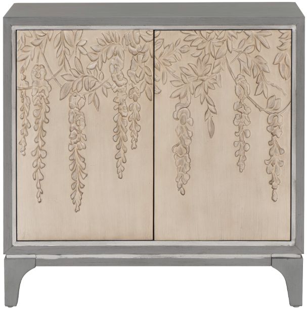 Coast2Coast Home™ Cragen Antique White/Gray Accent Cabinet-2