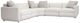 TOV Furniture Perry 5-Piece Cream Sectional-0