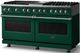 Viking® 5 Series 60" Ivy Pro Style Dual Fuel (LP) Range with Polished Chrome Trim-2