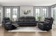 Homelegance® Hancock Black Power Recliner-1