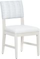 Fairfield® Customizable Entree Dining Silas Side Chair with Linen Legs-0