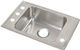 Elkay Lustertone® Classic Lustrous Satin 31" 2-Hole Single Bowl Drop-in Classroom ADA Sink-2