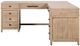 Liberty Furniture Proximity Place Barley Buff L Shaped Desk-2