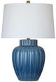 Bassett Mirror Avery Blue Table Lamp-0